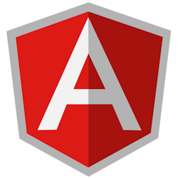 Logo des Angular-Frameworks