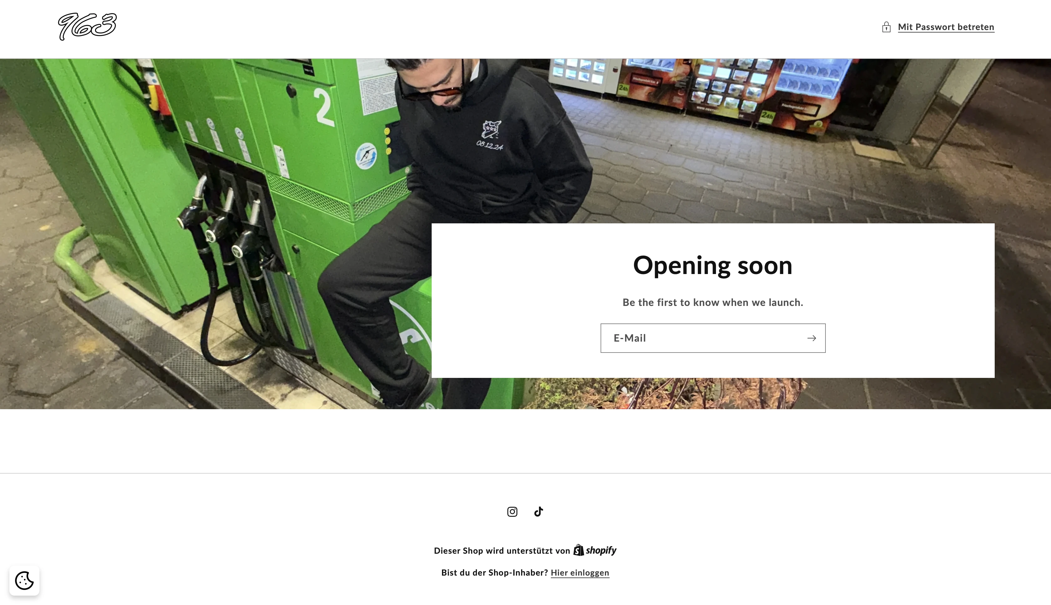 Foto der Webseite des 963 Styles