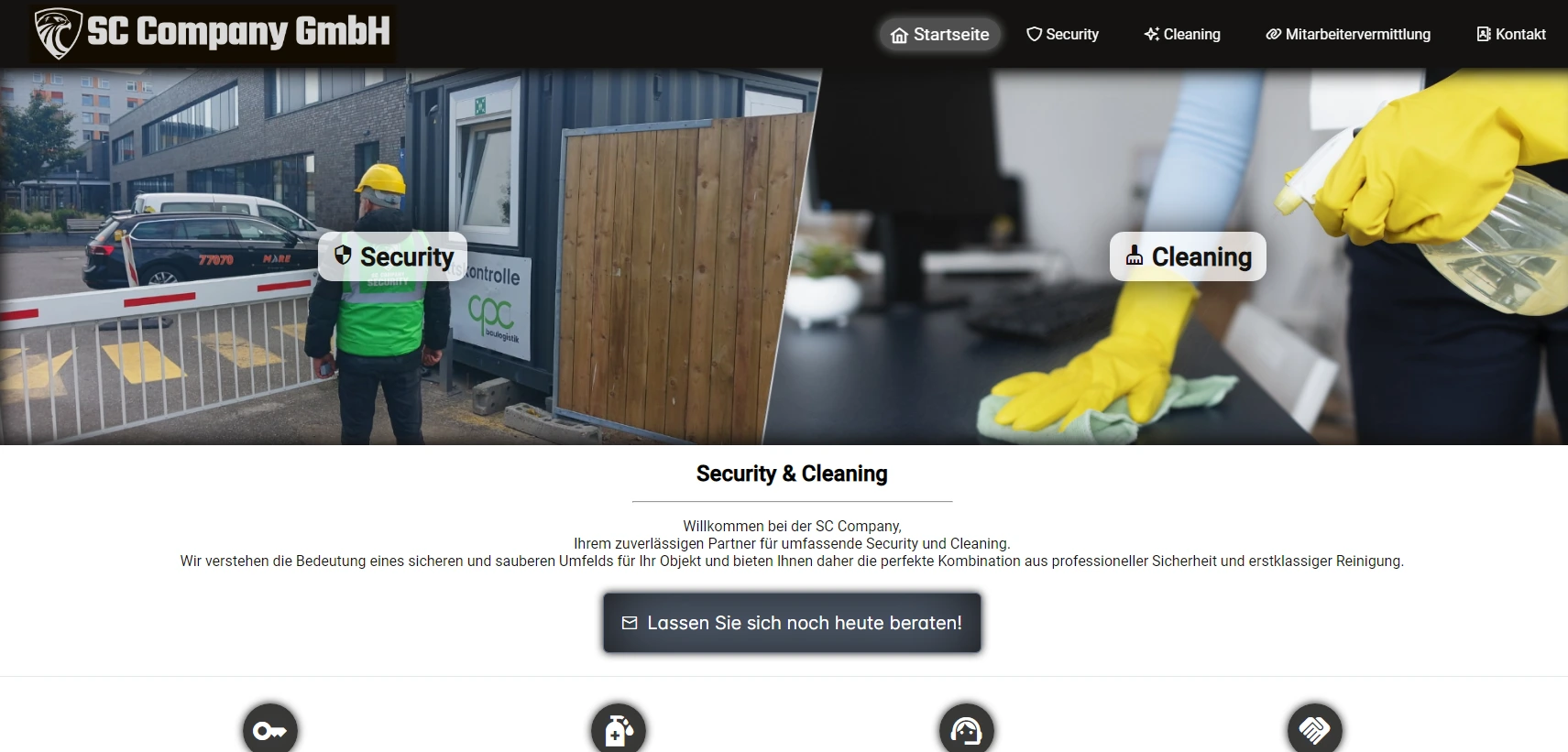 Foto der Webseite SC Company GmbH